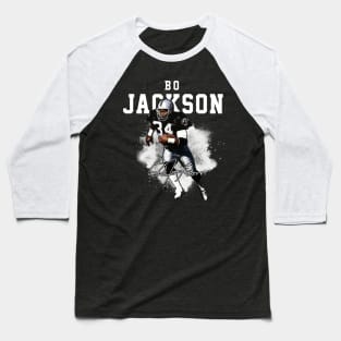 Bo Jackson Bo Knows Signature Vintage Legend Baseball Football Bootleg Rap Graphic Style Baseball T-Shirt